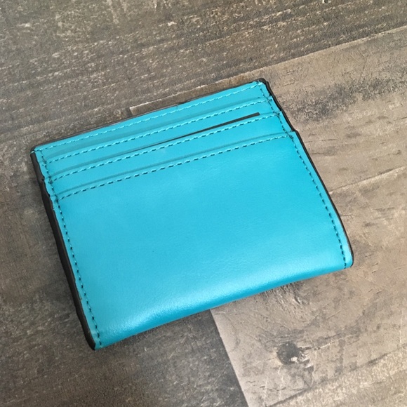 Nine West Coin Pouch Wallet - Turquoise - Picture 2 of 7